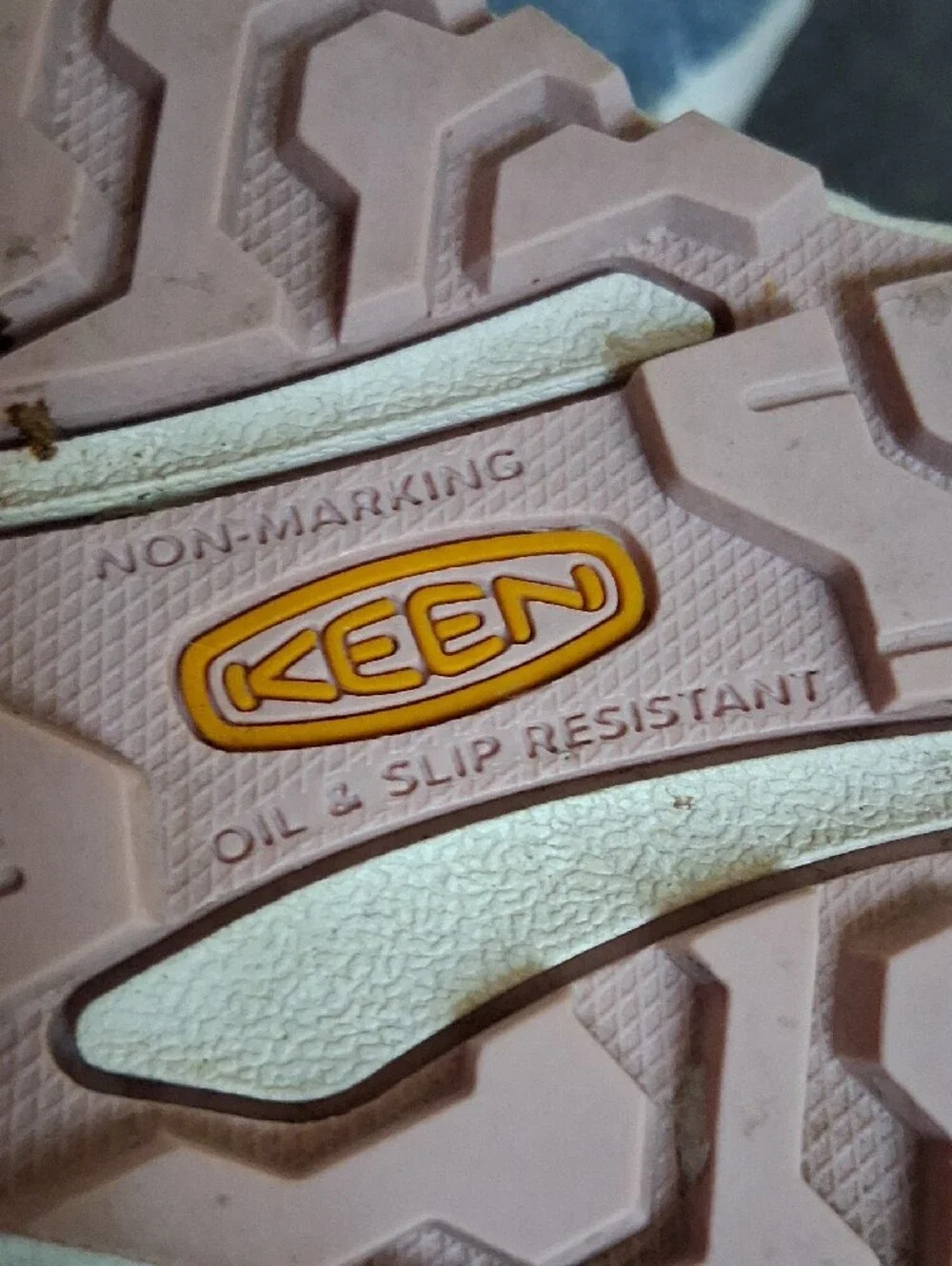 EUC Size 7M Keen Blue Utility Shoes